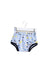 A White Bloomers from and the little dog laughed in size 0-3M for boy. (Front View)
