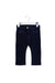 A Navy Jeans from Jacadi in size 6-12M for girl. (Front View)