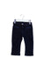 A Navy Jeans from Jacadi in size 6-12M for girl. (Front View)