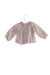 A Pink Long Sleeve Tops from Bonpoint in size 3-6M for girl. (Back View)