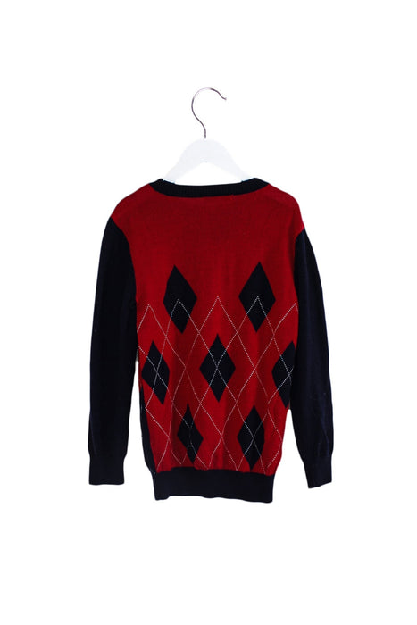 A Navy Knit Sweaters from Nicholas & Bears in size 6T for boy. (Back View)