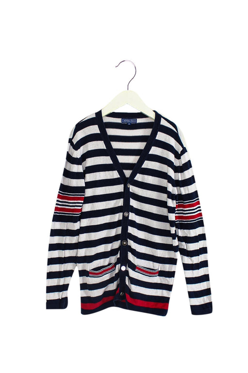 A Navy Cardigans from Nicholas & Bears in size 8Y for girl. (Front View)