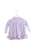 A Purple Long Sleeve Dresses from Ralph Lauren in size 0-3M for girl. (Back View)