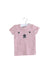 A Pink Short Sleeve T Shirts from Seed in size 3-6M for girl. (Front View)