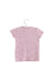 A Pink Short Sleeve T Shirts from Seed in size 3-6M for girl. (Back View)
