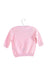 A Pink Knit Sweaters from Seed in size 3-6M for girl. (Back View)