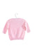 A Pink Knit Sweaters from Seed in size 3-6M for girl. (Back View)