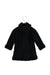 A Black Coats from Comme Ca Ism in size 2T for girl. (Back View)