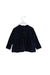 A Navy Long Sleeve Tops from Velveteen in size 4T for girl. (Back View)