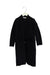 A Black Coats from Nununu in size 4T for girl. (Front View)