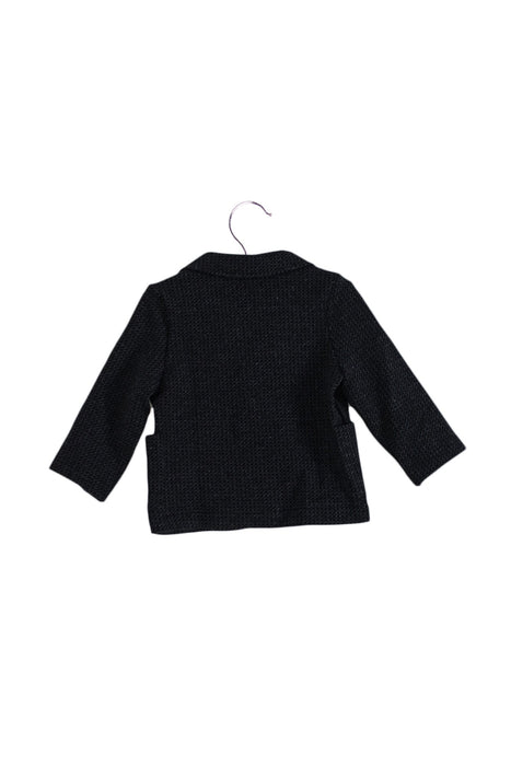 A Grey Blazers from IKKS in size 6-12M for boy. (Back View)