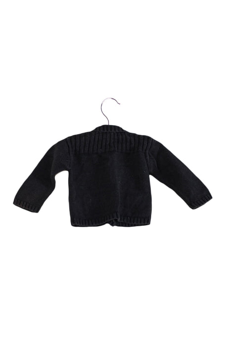 A Brown Cardigans from Tartine et Chocolat in size 0-3M for boy. (Back View)