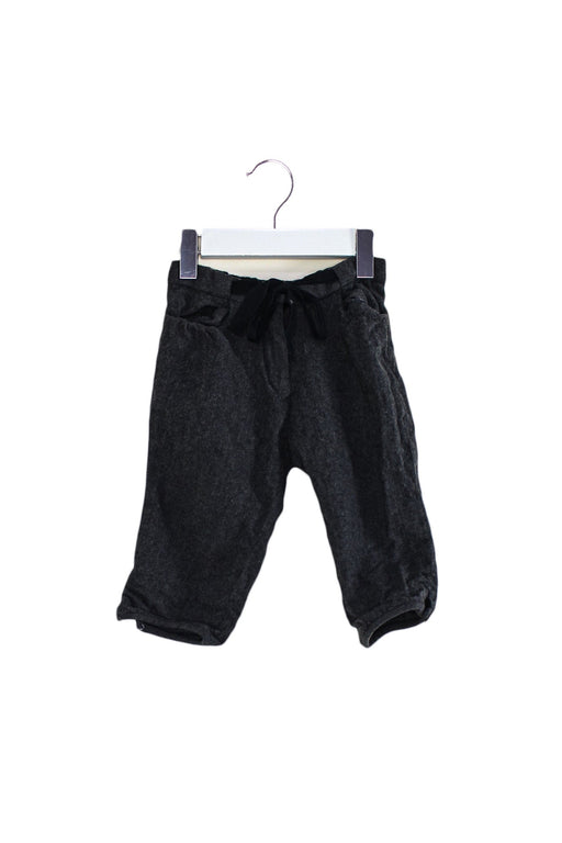 A Grey Casual Pants from Bonpoint in size 12-18M for girl. (Front View)