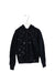 A Black Zippered Sweatshirts from Molo in size 6T for girl. (Front View)