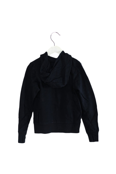 A Black Zippered Sweatshirts from Molo in size 6T for girl. (Back View)