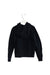 A Black Zippered Sweatshirts from Molo in size 6T for girl. (Back View)
