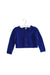 A Blue Cardigans from Janie & Jack in size 12-18M for girl. (Front View)