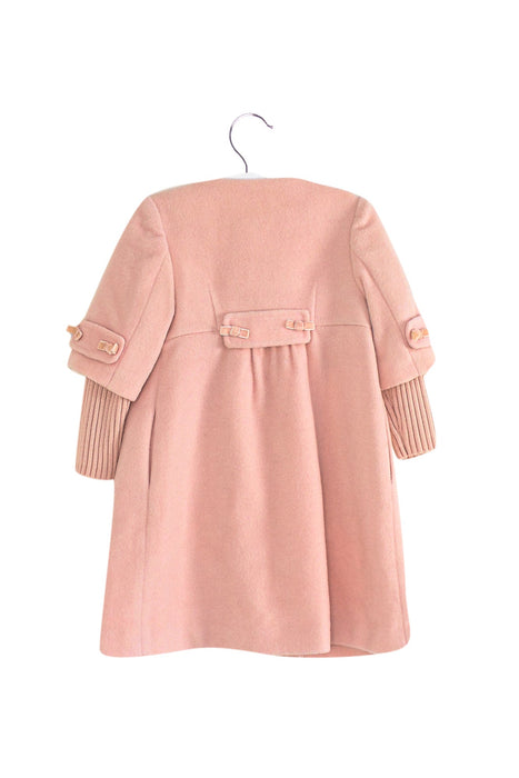 A Pink Coats from Nicholas & Bears in size 12-18M for girl. (Back View)