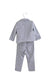 A Grey Pants Sets from IKKS in size 6-12M for boy. (Back View)