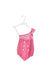 A Pink Sleeveless Rompers from Nicholas & Bears in size 6-12M for girl. (Front View)