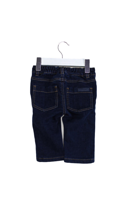 A Navy Jeans from Jacadi in size 3-6M for boy. (Back View)