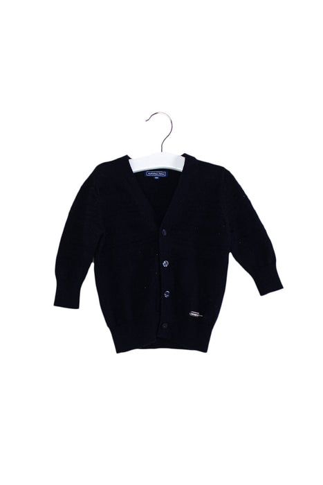 A Navy Cardigans from Nicholas & Bears in size 12-18M for girl. (Front View)