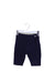 A Navy Casual Pants from Petit Main in size 18-24M for girl. (Front View)