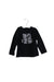 A Black Long Sleeve Tops from XLARGE Kids in size 5T for boy. (Front View)