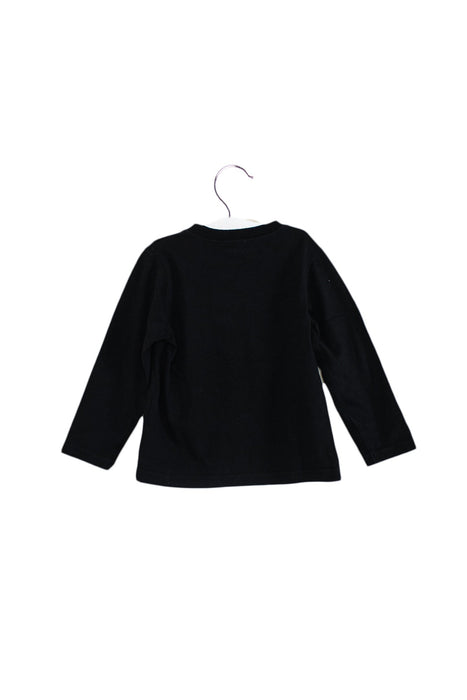 A Black Long Sleeve Tops from XLARGE Kids in size 5T for boy. (Back View)