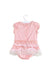 A Pink Short Sleeve Dresses from Nicholas & Bears in size 6-12M for girl. (Back View)