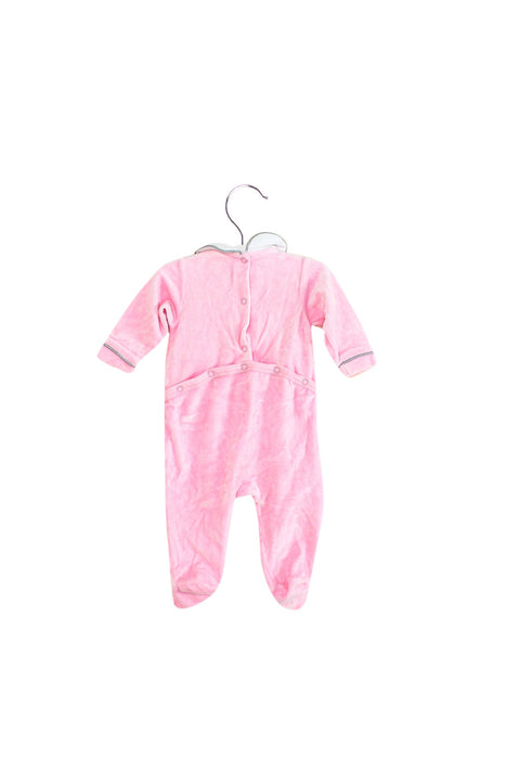 A Pink Long Sleeve Jumpsuits from Livly in size 0-3M for girl. (Back View)