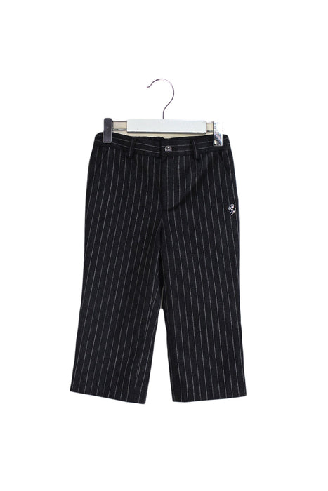 A Grey Dress Pants from Ferrari in size 2T for boy. (Front View)
