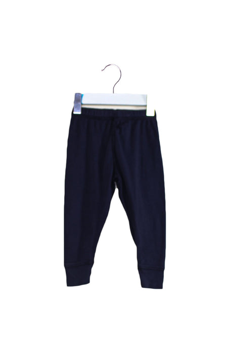 A Navy Sweatpants from Bonton in size 6-12M for neutral. (Front View)