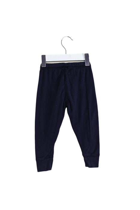 A Navy Sweatpants from Bonton in size 6-12M for neutral. (Back View)