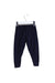 A Navy Sweatpants from Bonton in size 6-12M for neutral. (Back View)