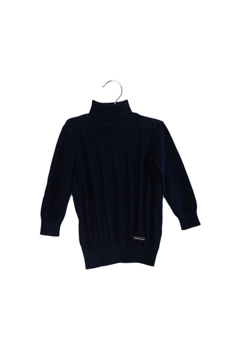 A Navy Knit Sweaters from Nicholas & Bears in size 12-18M for boy. (Front View)