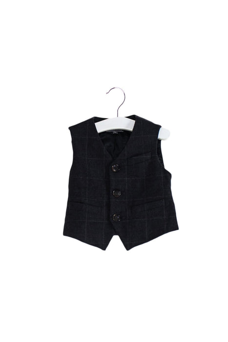 A Grey Suit Vests from Nicholas & Bears in size 6-12M for boy. (Front View)