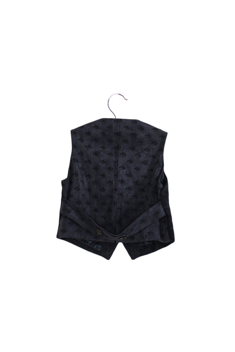 A Grey Suit Vests from Nicholas & Bears in size 6-12M for boy. (Back View)