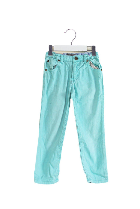 A Blue Casual Pants from Gingersnaps in size 2T for boy. (Front View)