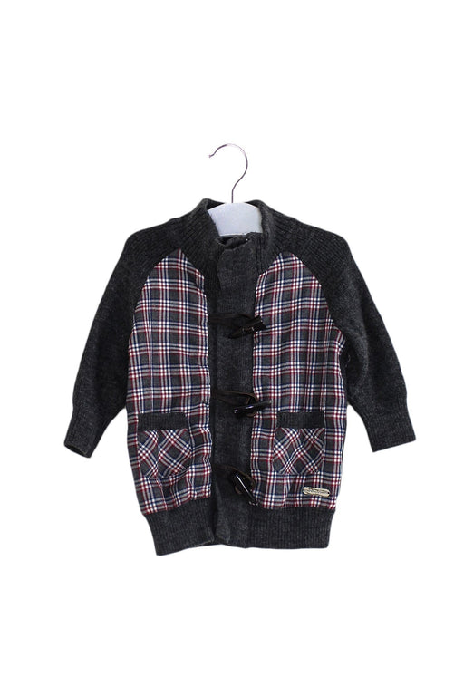 A Grey Knit Sweaters from Nicholas & Bears in size 6-12M for boy. (Front View)