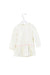 A Ivory Long Sleeve Dresses from I Pinco Pallino in size 12-18M for girl. (Back View)
