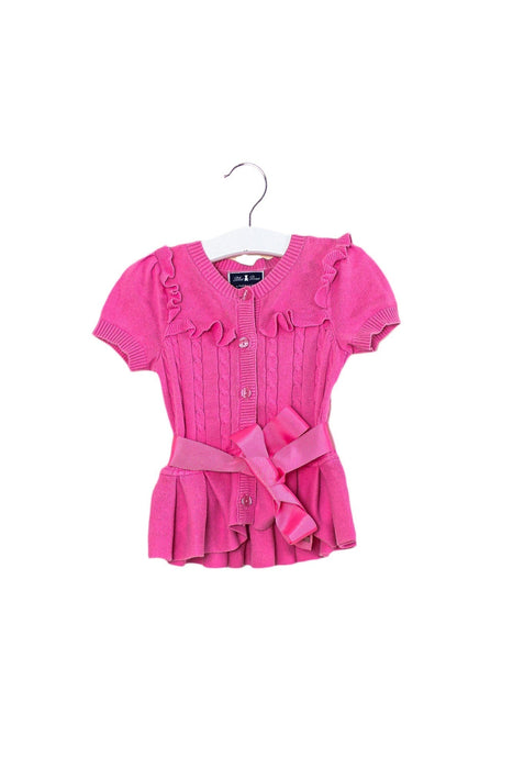 A Pink Cardigans from Nicholas & Bears in size 6-12M for girl. (Front View)
