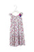A White Sleeveless Dresses from Monnalisa in size 3T for girl. (Front View)