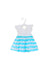 A White Dress Sets from Jacadi in size 3-6M for girl. (Front View)