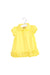 A Yellow Short Sleeve Dresses from Ralph Lauren in size 6-12M for girl. (Front View)