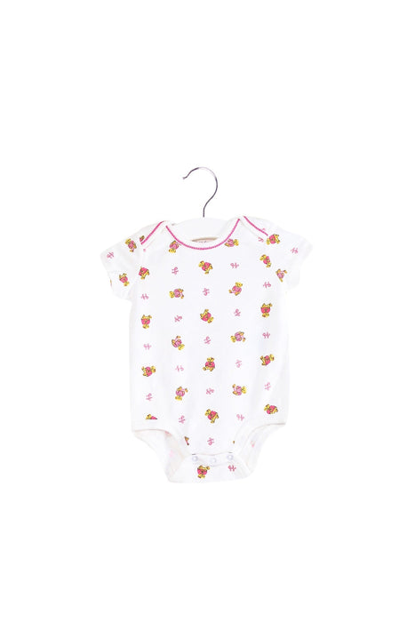 A White Short Sleeve Bodysuits from Ralph Lauren in size 0-3M for girl. (Front View)
