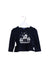 A Navy Long Sleeve Tops from Nicholas & Bears in size 12-18M for girl. (Front View)