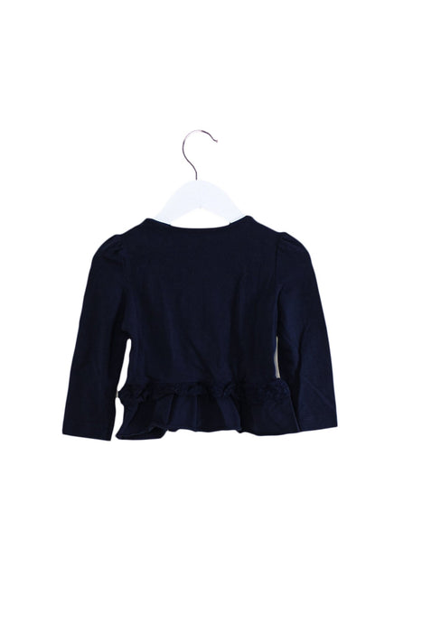A Navy Long Sleeve Tops from Nicholas & Bears in size 12-18M for girl. (Back View)