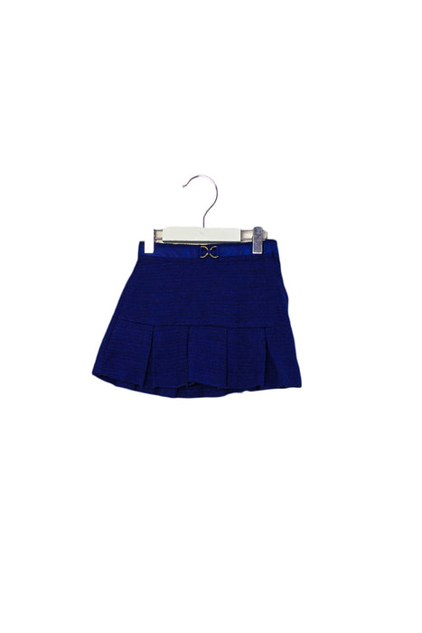 A Blue Mid Skirts from Janie & Jack in size 2T for girl. (Front View)