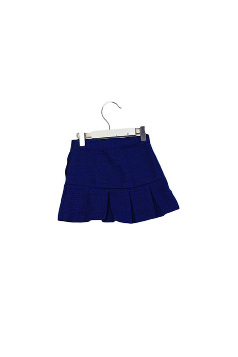 A Blue Mid Skirts from Janie & Jack in size 2T for girl. (Back View)